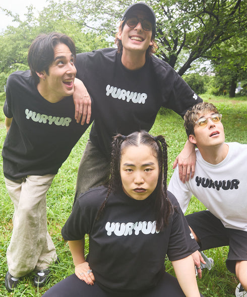 ふっぅにふっぅのTシャツ黒