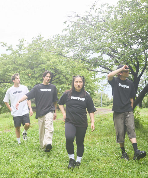 ふっぅにふっぅのTシャツ黒