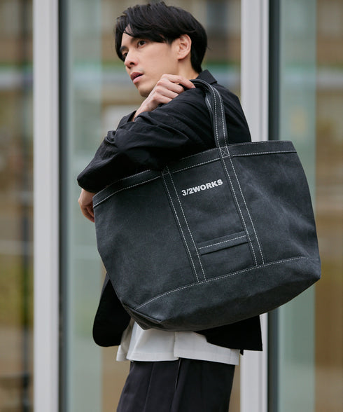 ユーティリティキャンバストートバッグ