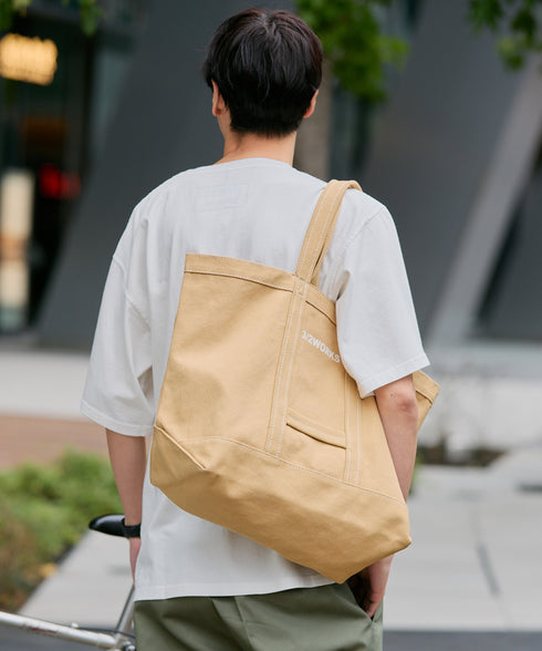 ユーティリティキャンバストートバッグ