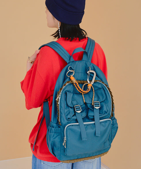 パラコードプリーツバックパック