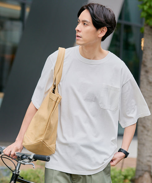 ヘビーウェイトシングルポケットTシャツ