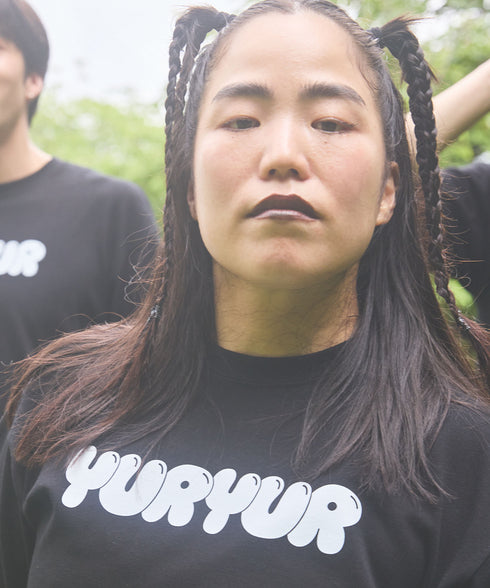 ふっぅにふっぅのTシャツ黒