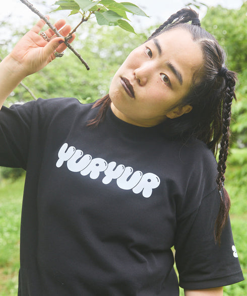 ふっぅにふっぅのTシャツ黒