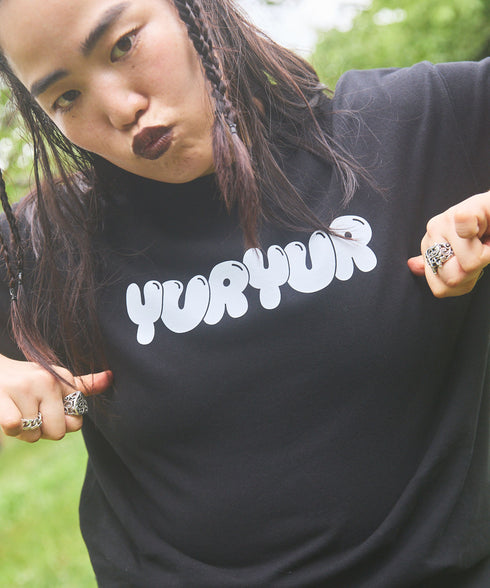 ふっぅにふっぅのTシャツ黒