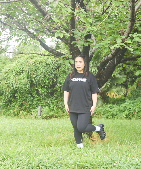 ふっぅにふっぅのTシャツ黒