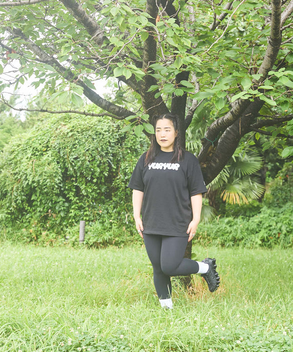 ふっぅにふっぅのTシャツ黒