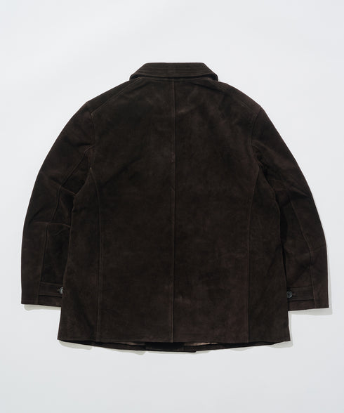 "Corbusier" double breasted suede jacket ideas from Yu-min&Kiuty
