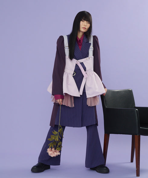 2WAYボリュームレイヤーチュニックベスト