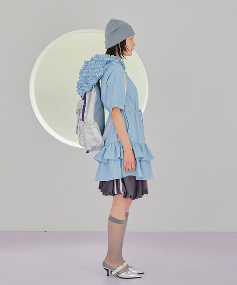 パラコードプリーツバックパック