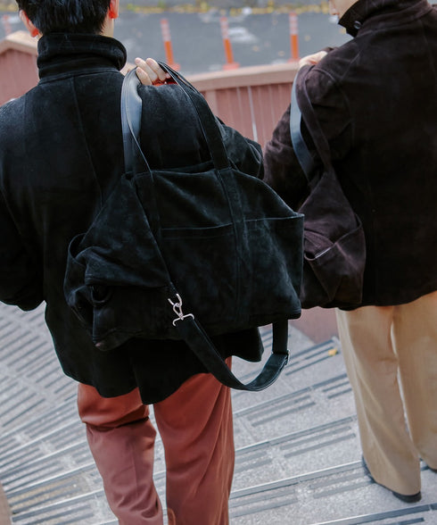 "TAP" French Military Motif Parachute Suede Bag ideas from Yu-min&Kiuty