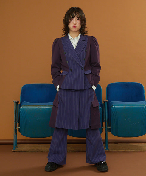 マニッシュエッジストライプジャケット