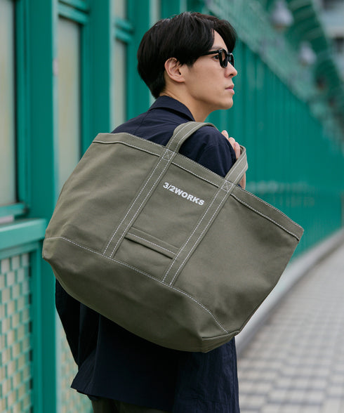 ユーティリティキャンバストートバッグ
