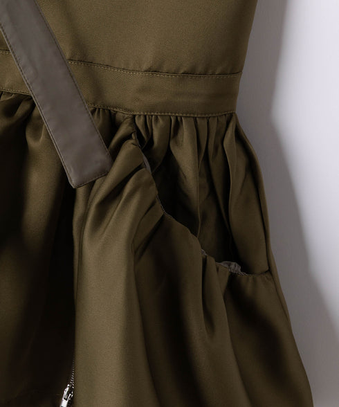 2WAYボリュームレイヤーチュニックベスト