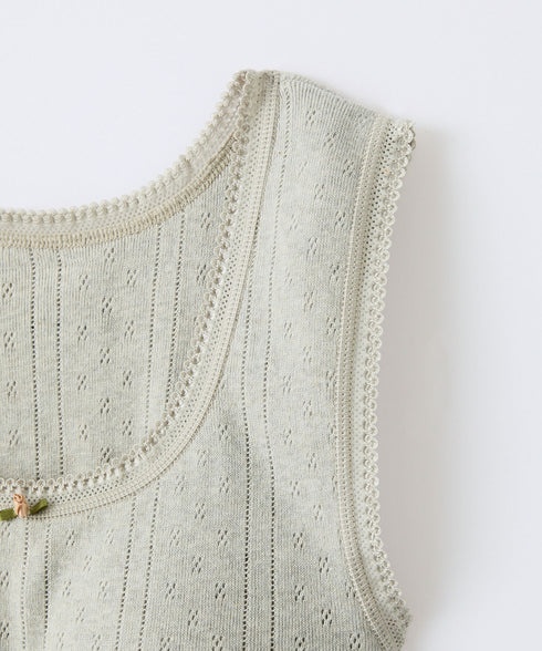 PALM CUP ORGANIC COTTON SLEEVELESS