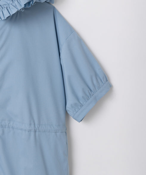 ワイルドギガフリルジップワンピース