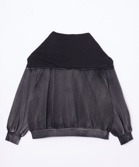 セーラーフードヴィンテージジップパーカー