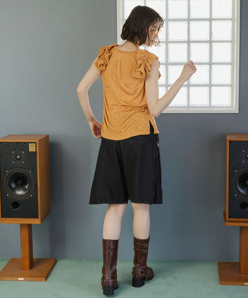 マルチウェイアレンジフリルトップス