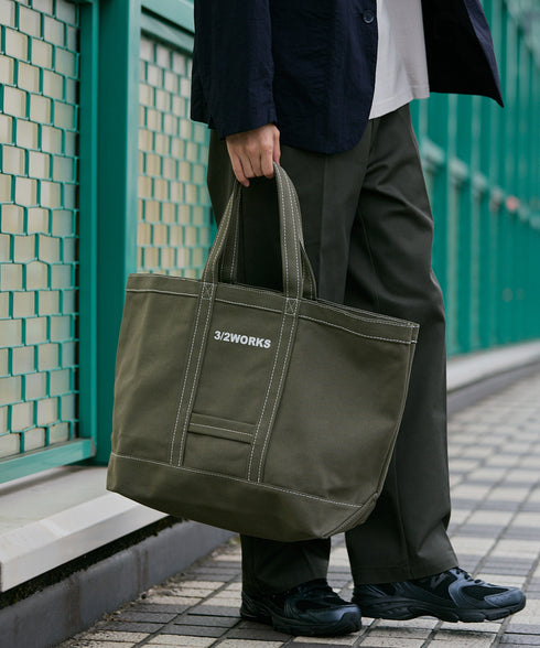 ユーティリティキャンバストートバッグ