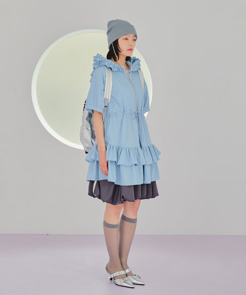 パラコードプリーツバックパック