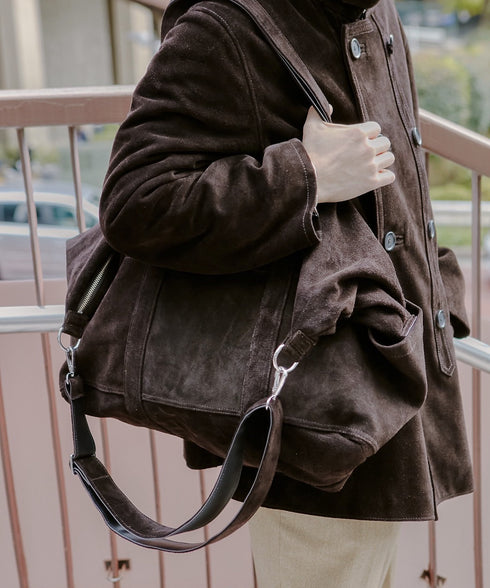 "TAP" French Military Motif Parachute Suede Bag ideas from Yu-min&Kiuty