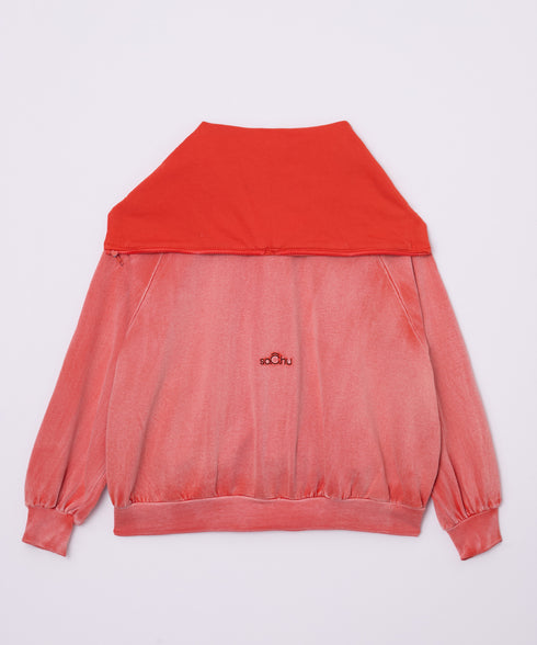 セーラーフードヴィンテージジップパーカー