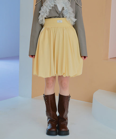 ボクシーバルーンスカート