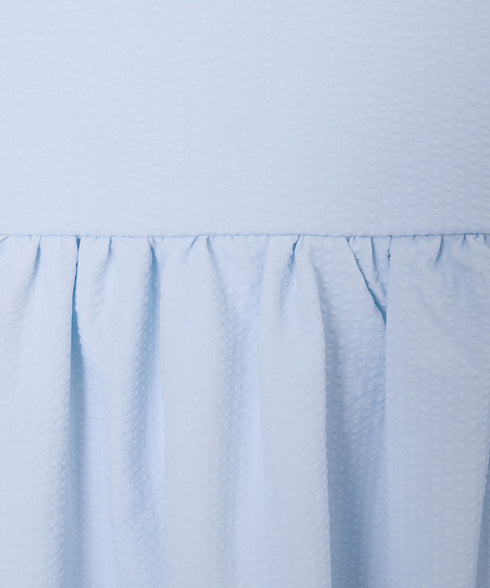 バックルショルダームードワンピース