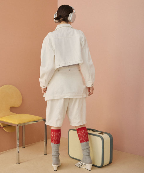 マルチウェイセパレートデニムジャケット