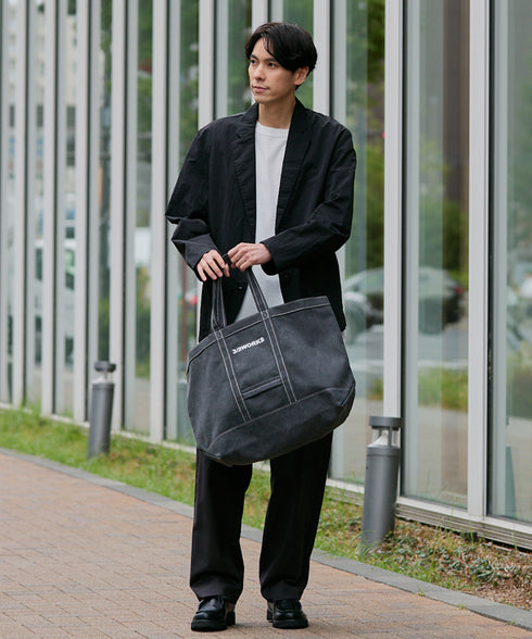 ユーティリティキャンバストートバッグ