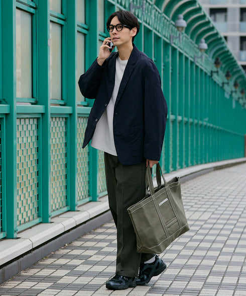 ユーティリティキャンバストートバッグ