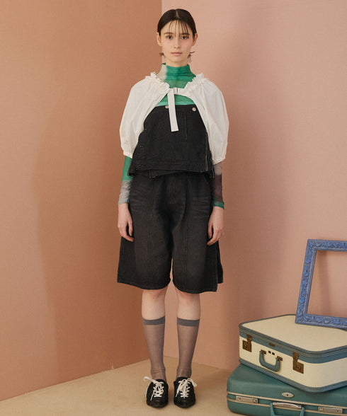 ドライタッチエアリーパフスリーブ