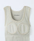 PALM CUP ORGANIC COTTON SLEEVELESS