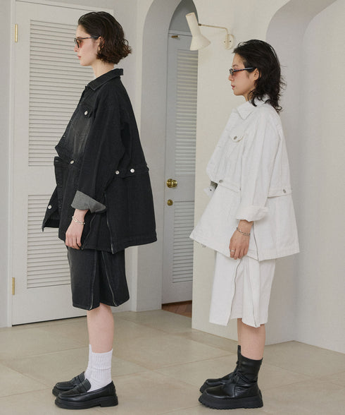 マルチウェイセパレートデニムジャケット