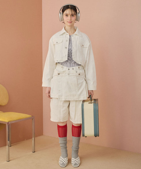 マルチウェイセパレートデニムジャケット