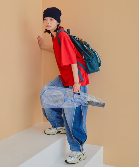 パラコードプリーツバックパック