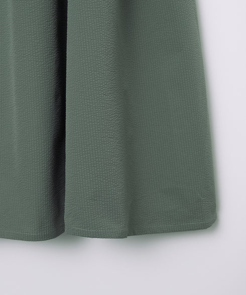 バックルショルダームードワンピース