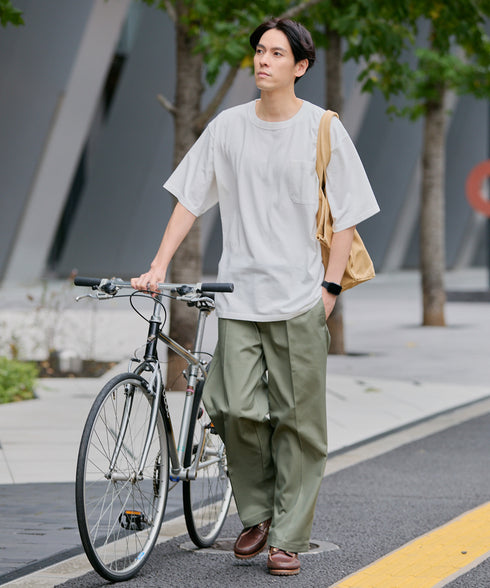 ヘビーウェイトシングルポケットTシャツ