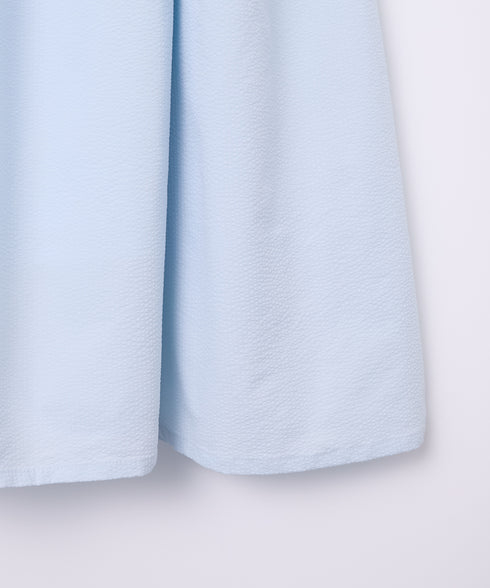 バックルショルダームードワンピース