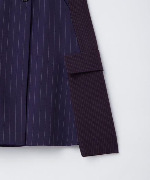 ストライプラップスカート&フレアパンツ