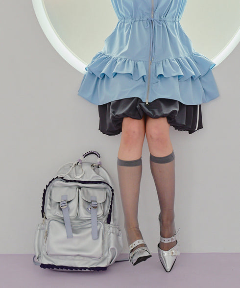 パラコードプリーツバックパック