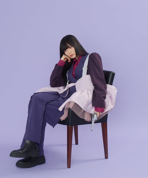 2WAYボリュームレイヤーチュニックベスト