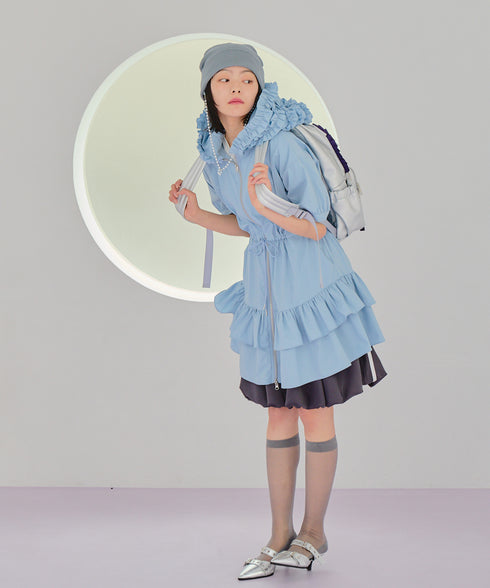 パラコードプリーツバックパック