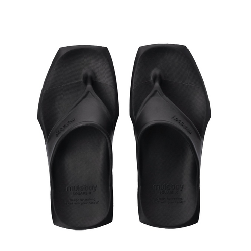 SQUARE X FLIP FLOP(ブラック)