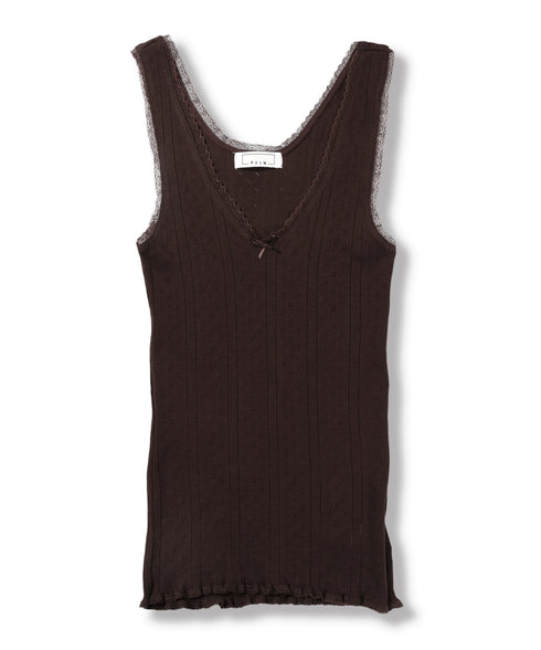 POINTELLE SCOOP TANK