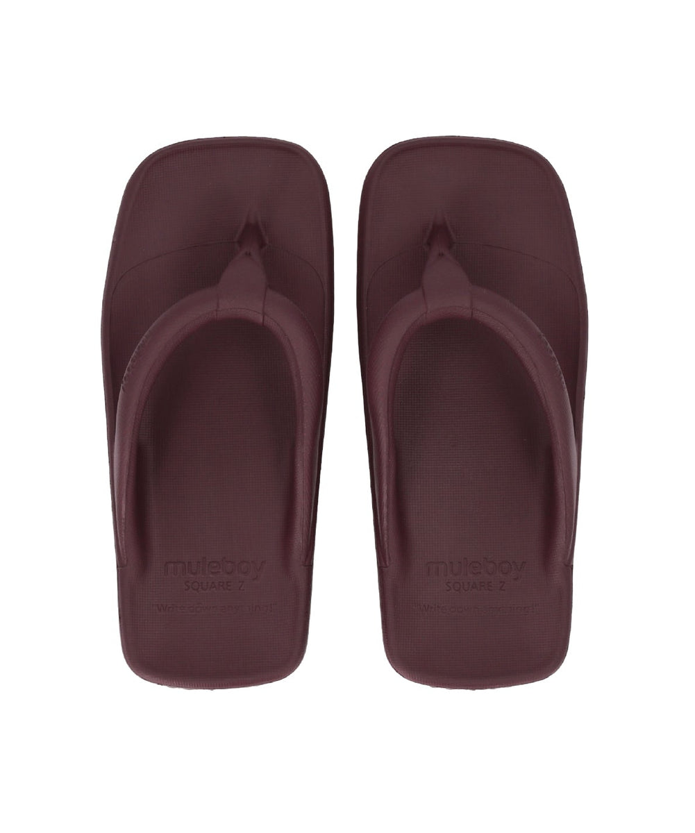 SQUARE Z FLIP FLOP｜muleboy（ミュールボーイ） – Re:Circulet