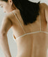 knit triangle bra