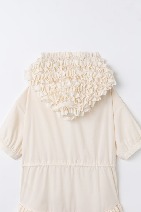 ワイルドギガフリルジップワンピース