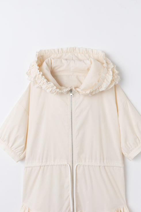 ワイルドギガフリルジップワンピース