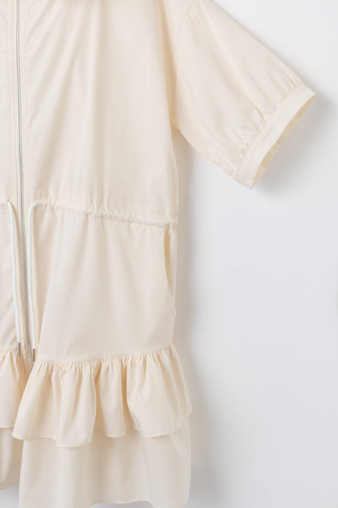 ワイルドギガフリルジップワンピース